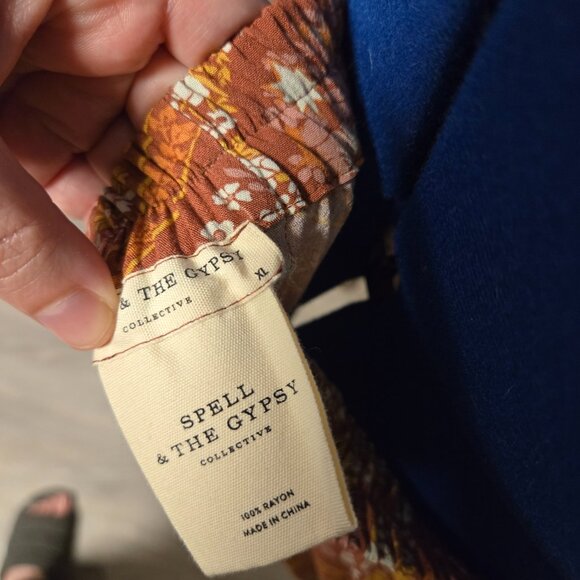 Spell & The Gypsy Collective OOAK City Lights Mini Skirt, M, EUC - Picture 4 of 4